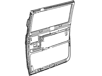 GM 15966408 Door Assembly, Rear Side