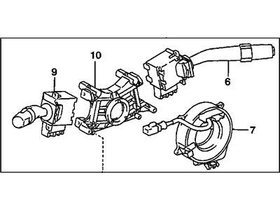 Chevrolet Prizm Turn Signal Switch - 94857234