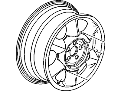 1996 Oldsmobile Aurora Spare Wheel - 25620004