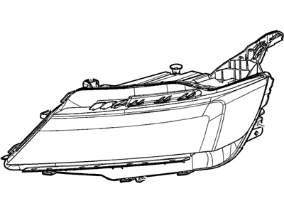 GM 23405241 Headlamp Assembly