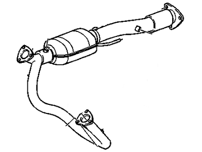 GM 15737420 Catalytic Converter Assembly <Split>