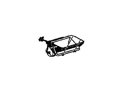 GM 16759781 Airbag,Instrument Panel