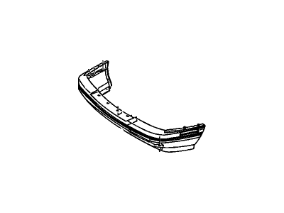 GM 10046780 Retainer, Front Bumper Fascia