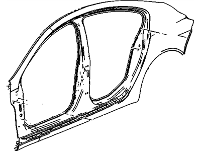 GM 22855427 Panel Assembly, Body Side Outer