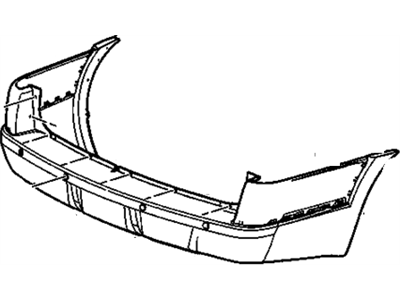 2008 Pontiac Montana Bumper - 12336006