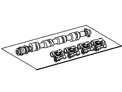 2004 Pontiac Vibe Camshaft - 88972158