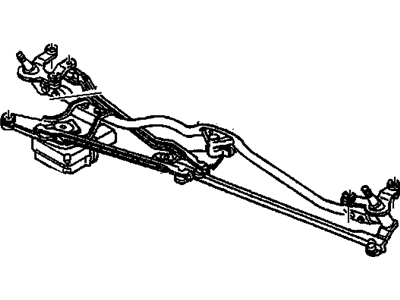 GM 12129126 Connector Asm,Windshield Wiper Motor *Black