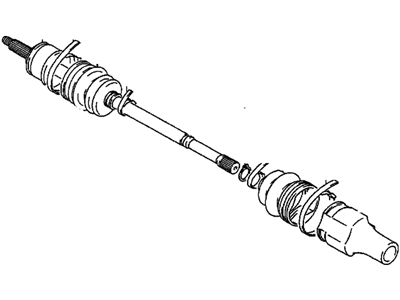 1993 Chevrolet Metro Axle Shaft - 30012795