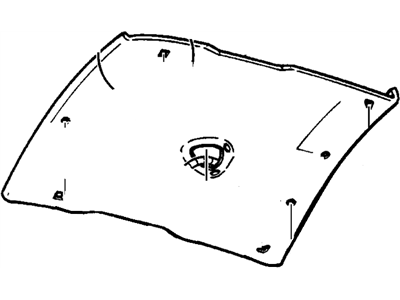 GM 22645726 PANEL, Roof Headlining