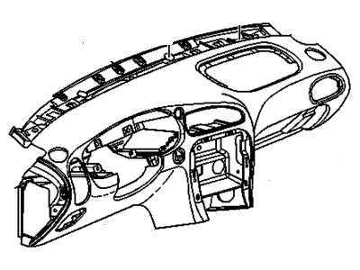 GM 22624274 PANEL, Instrument Panel