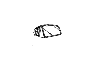 1993 Oldsmobile Cutlass Side View Mirrors - 88895183