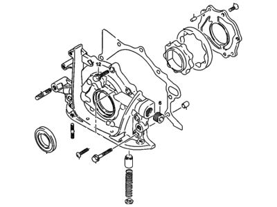 1998 Chevrolet Metro Oil Pump - 91177681