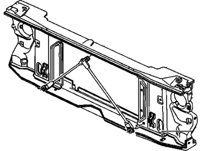 GM 15740686 Support Assembly, Radiator