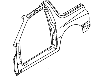 GM 91176275 Panel Kit,Side Body Outer,RH (On Esn)