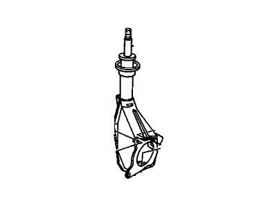 GM 89047631 Steering Knuckle Assembly (W/ Strut W/O Hub)