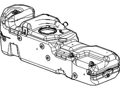 2012 GMC Sierra Fuel Tank - 25971702