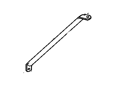 GM 12475626 Brace,Osrv Mirror Diagram RH