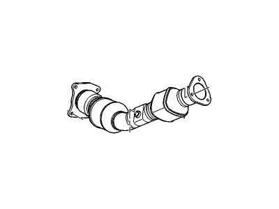 2008 Chevrolet HHR Catalytic Converter - 25816006