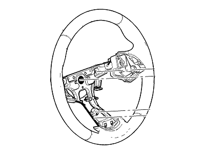 2013 Cadillac ATS Steering Wheel - 22876363