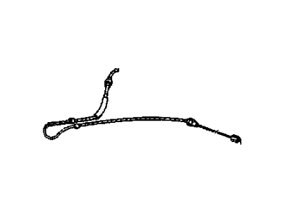 Buick Skylark Parking Brake Cable - 25516528