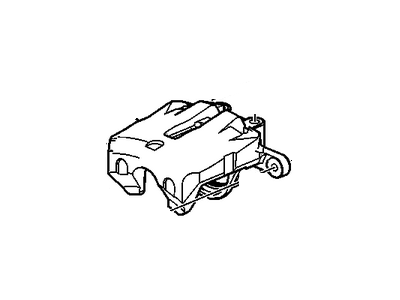 GM 13279641 Caliper,Front Brake (W/O Brake Pads & Bracket)