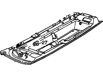 GM 15999351 Plate Assembly, End Gate Strut Gate Side Bracket Stud