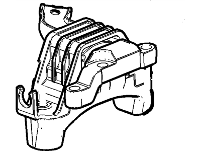 GM 23291455 Mount, Engine