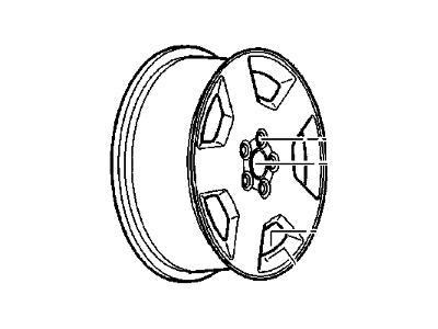 Chevrolet Impala Spare Wheel - 9595805