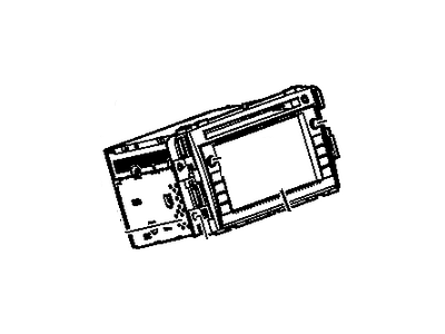 GM 25966513 Radio Assembly, Amplitude Modulation/Frequency Modulation Stereo & Audio Disc Player & Navn