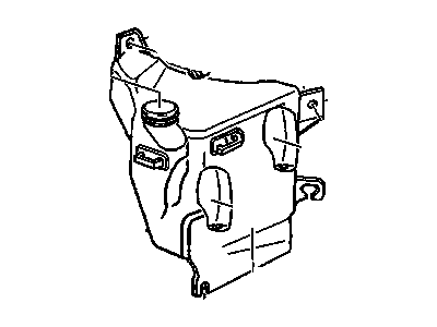 GM 12494782 Container,Windshield Washer Solvent