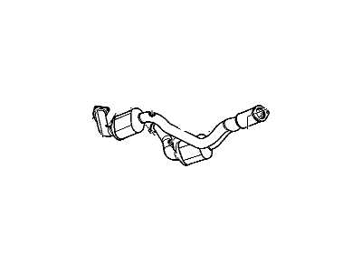 GMC Envoy Catalytic Converter - 15798414