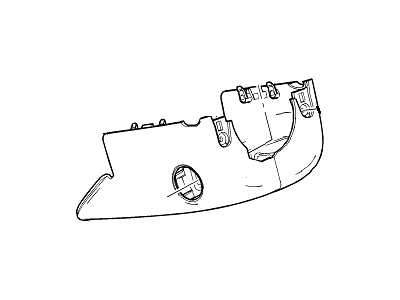 GM 22964594 Cover,Steering Column Lower Trim