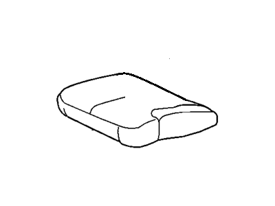 GM 12475783 Pad,Rear Seat Cushion