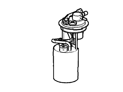 GM 19209023 Fuel Tank Fuel Pump Module Kit