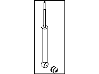 GM 96980829 Rear Shock Absorber Assembly