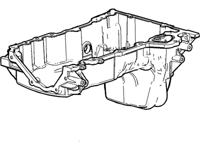 GM 12643691 Pan Assembly, Oil