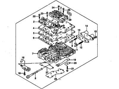 Chevrolet Tracker Valve Body - 91176379