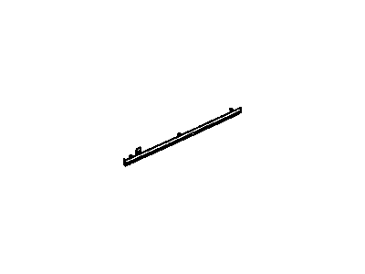 GM 25683034 Molding Assembly, Rear Side Door Center