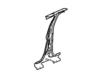 GM 15263672 Reinforcement Assembly, Center Pillar Outer Panel