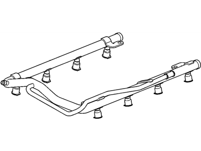 2007 Cadillac XLR Fuel Rail - 12598328