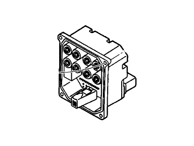 GM 12209438 Abs Control Module, Electronic Brake Control Module Assembly