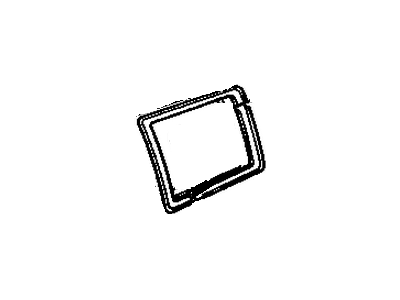 GM 14014946 Seal, Body Side Rear Window