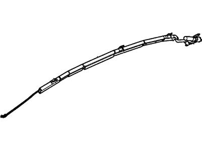 GM 92220645 Airbag,Roof Side Rail