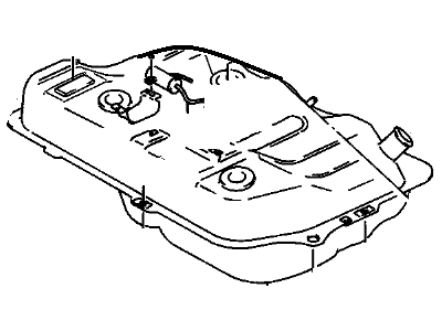 GM 91172813 Tank,Fuel