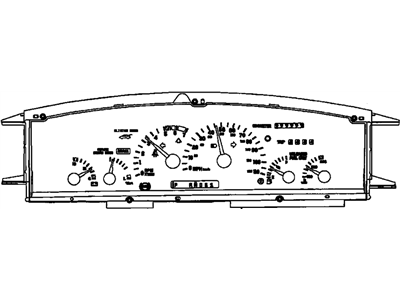 1986 Oldsmobile Cutlass Instrument Panel Light Bulb - 9433184