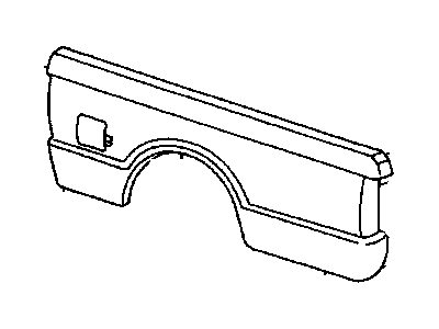 GM 15628321 Panel Assembly, Pick Up Box Side