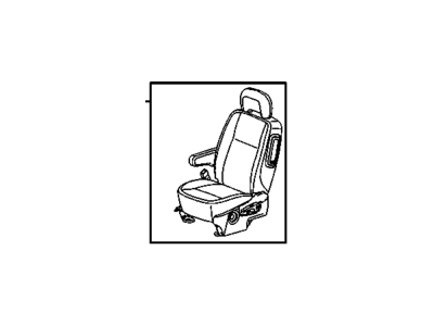 GM 15950912 Seat Assembly, Driver *Gray M
