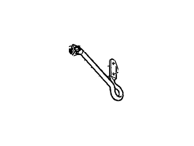 GM 25654472 Hook, Rear Tow