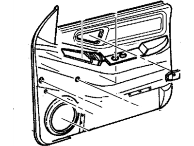 GM 15734481 PANEL, Door Trim/Access