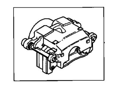 GM 19140915 Caliper,Front Brake(W/O Brake Pads)(Remanufacture)